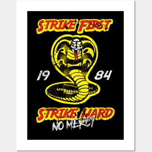 srike first strike hard no mercy Posters and Art